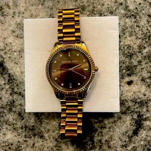 Rose gold, Michael Kors watch